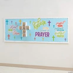 Discount 👍 3D Power of Prayer Cross Bulletin Board Set - 40 Pc. 🧨