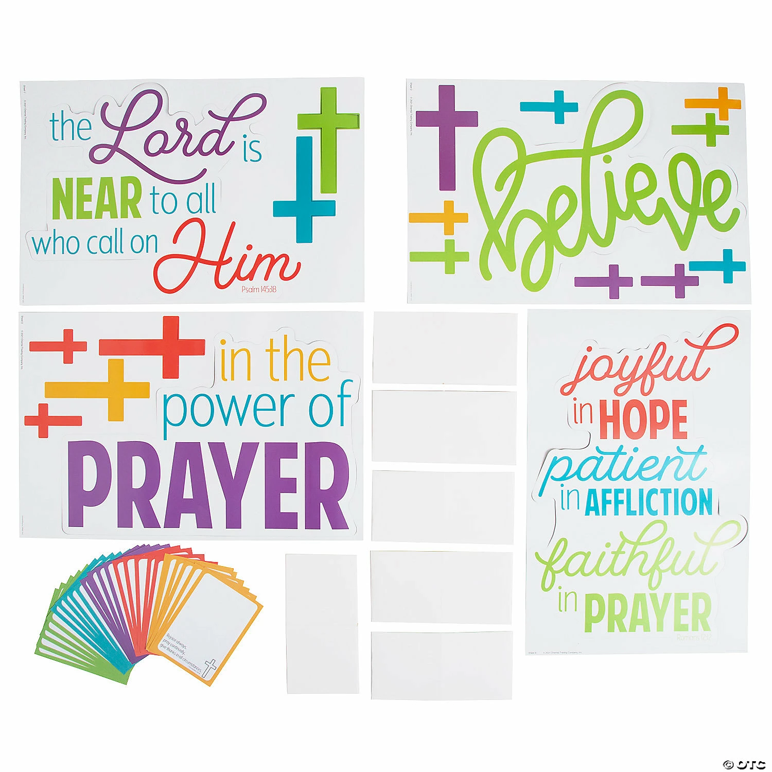 Discount ๐ 3D Power of Prayer Cross Bulletin Board Set - 40 Pc. ๐งจ - Image 2