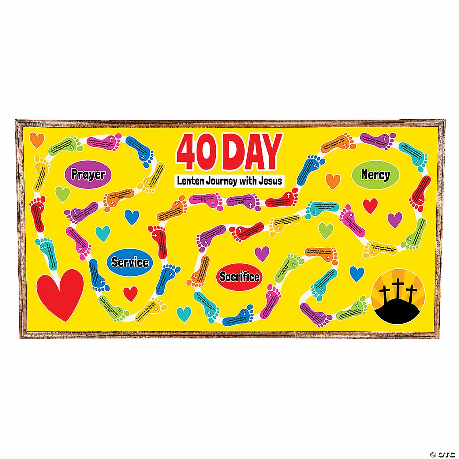 Best reviews of ๐ 40 Day Lenten Journey with Jesus Bulletin Board Set ๐คฉ