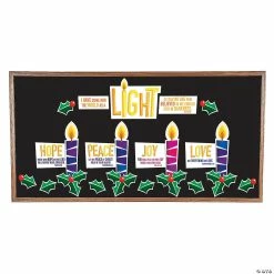 Outlet ✔️ Advent Colorful Bulletin Board Set - 32 Pc. 😀