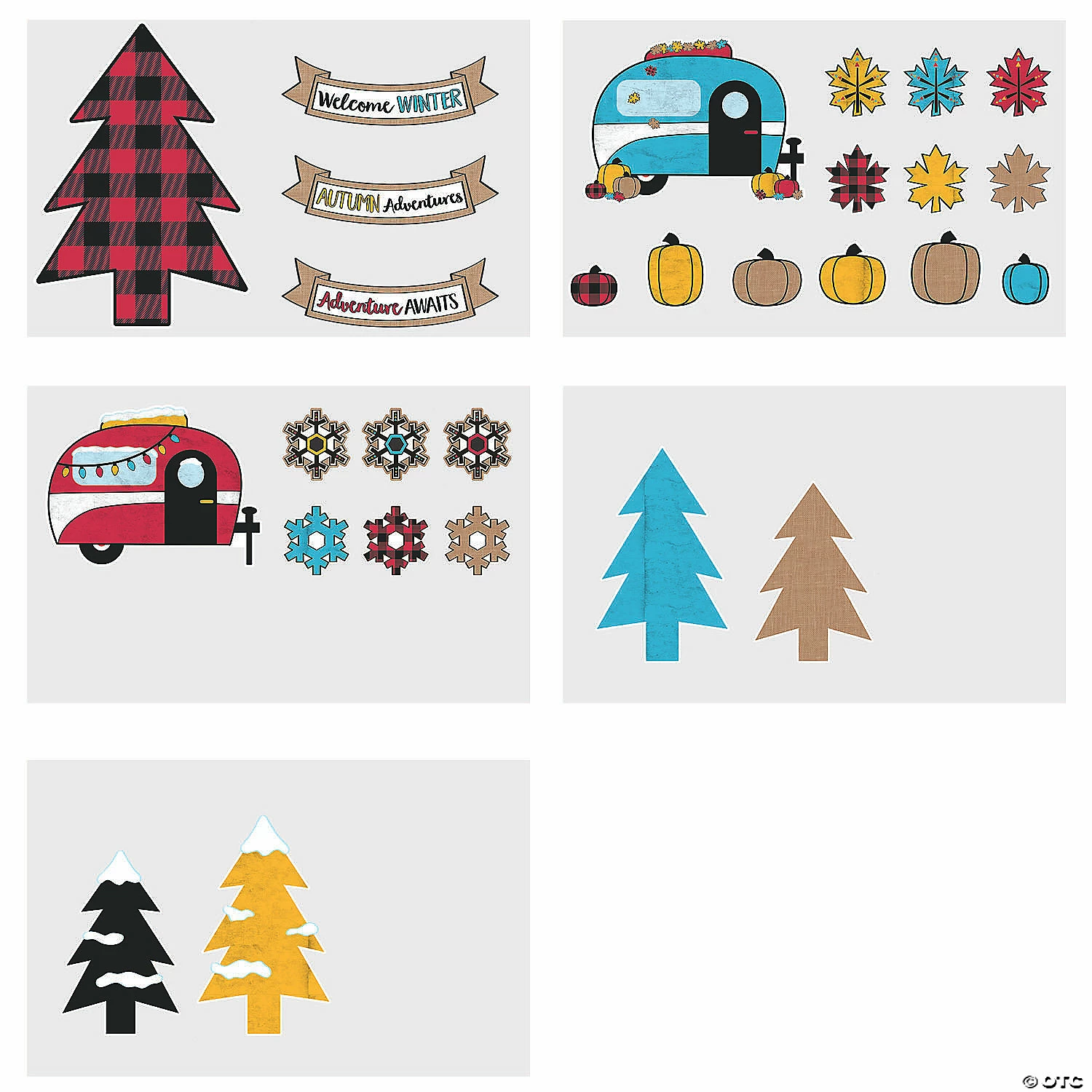 Cheapest π Adventure Seasonal Bulletin Board Cutouts Expansion Set - 28 Pc. β€οΈ - Image 2