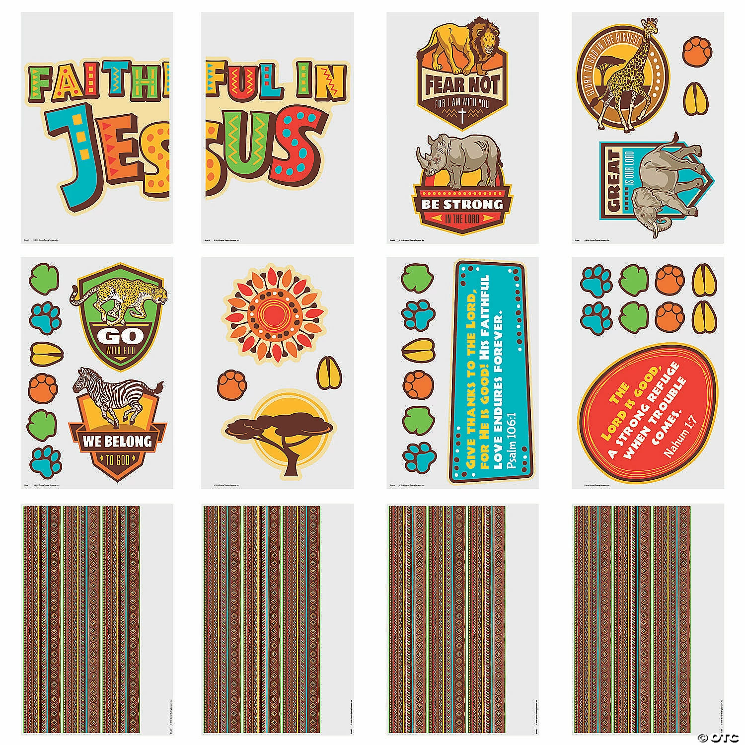Outlet 🔔 African Safari VBS Bulletin Board Set ❤️ - Image 2