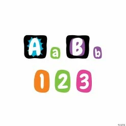 Buy 💯 Black & Bright Bulletin Board Letters - 228 Pc. ✨