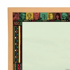 Cheapest 🎉 Black History Double-Sided Bulletin Board Borders - 12 Pc. 😉