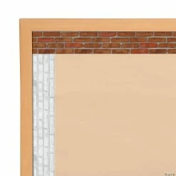 Cheapest 👏 Brick Bulletin Board Borders - 12 Pc. ✔️