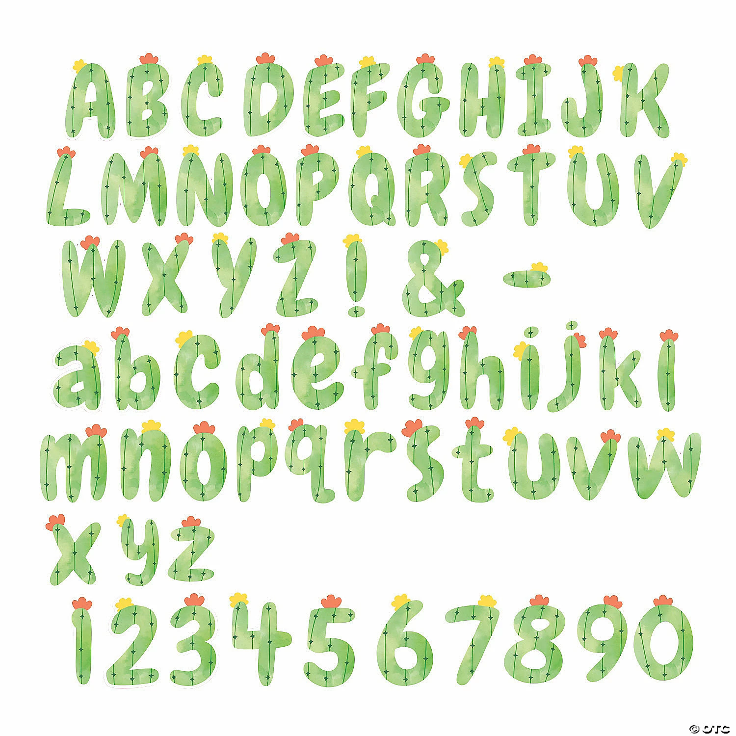 Best Pirce ๐ Cactus Bulletin Board Letters - 248 Pc. โจ - Image 2