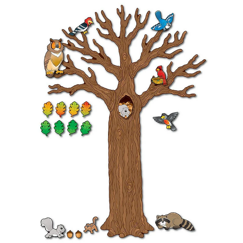 Cheapest โ๏ธ Carson Dellosa Education Big Tree with Animals Bulletin Board Set ๐คฉ