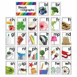 Hot Sale 🔔 Carson Dellosa Education Blends and Digraphs Bulletin Board Set 🎁