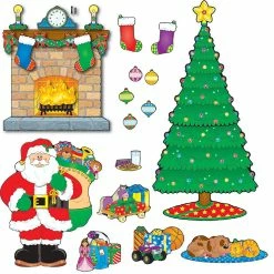 Hot Sale ⭐ Carson Dellosa Education ❄ Christmas Scene Bulletin Board Set 🥰