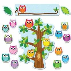 Best Pirce 🎉 Carson Dellosa Education Colorful Owls Behavior Bulletin Board Set 🎉