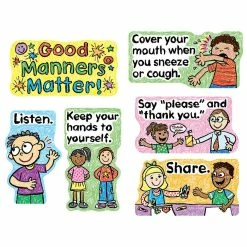 Best Sale ✔️ Carson Dellosa Education Good Manners Matter Mini Bulletin Board Set ❤️