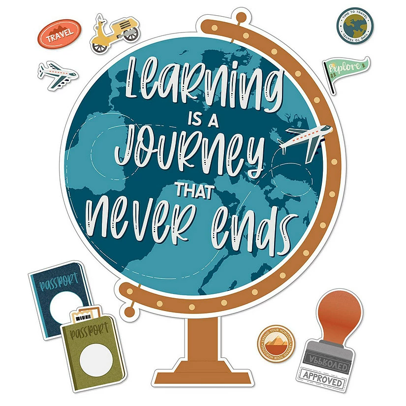 Best reviews of 😍 Carson Dellosa Education Learning Is a Journey Bulletin Board Set 🔔