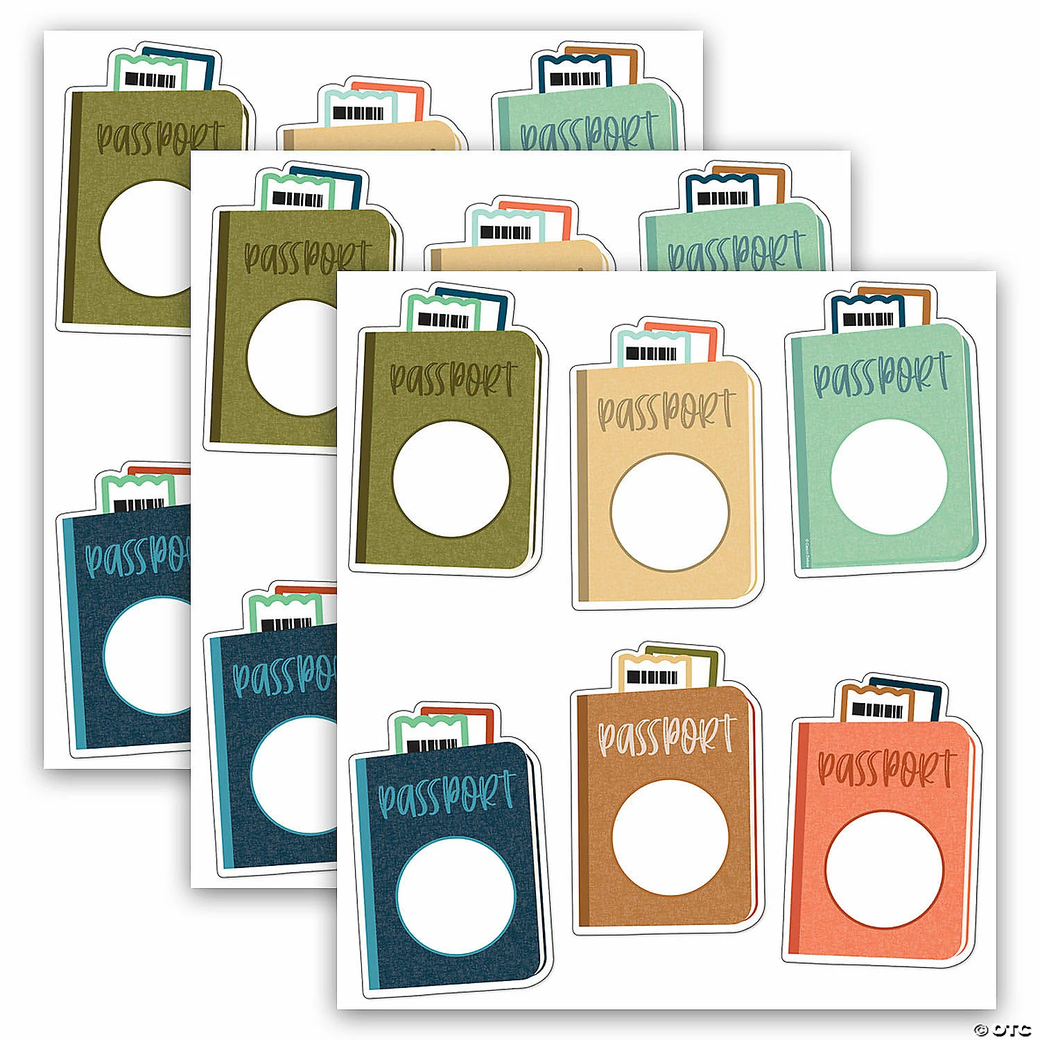 Coupon ๐ Carson Dellosa Education Let's Explore Passports Cut-Outs, 36 Per Pack, 3 Packs ๐