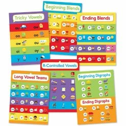 Deals 🌟 Carson Dellosa Education Phonics Chart Set ✨