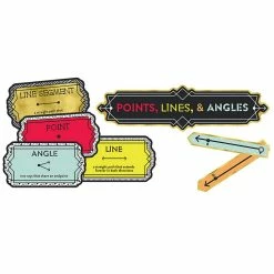 Best Sale 🧨 Carson Dellosa Education Points Lines and Angles Mini Bulletin Board Set 😉