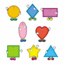 New 😉 Carson Dellosa Education Shapes Bulletin Board Set 🔥