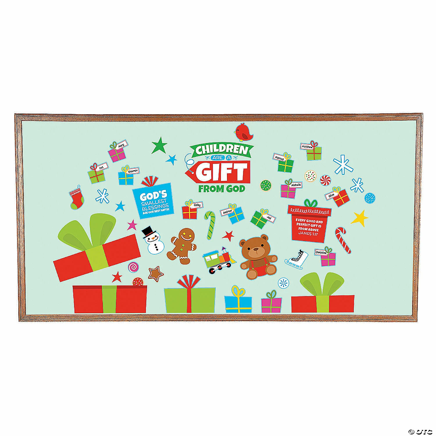 Budget ๐งจ Children Are a Gift from God Bulletin Board Set - 10 Pc. ๐คฉ