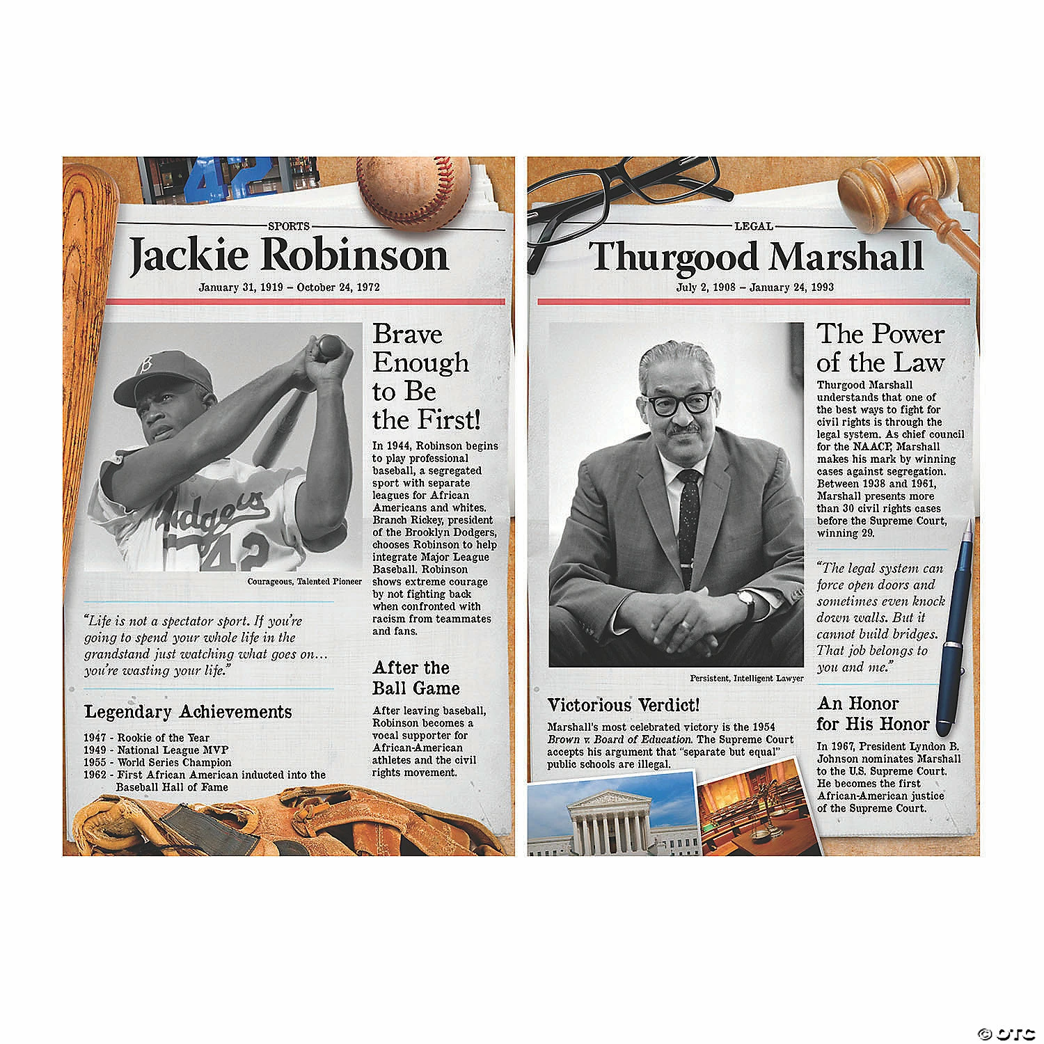 Promo ๐ Civil Rights Pioneers Bulletin Board Set ๐ฏ - Image 2