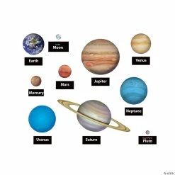 Discount ⭐ Classic Accents® Planets Bulletin Board Cutouts - 132 Pc. ⭐