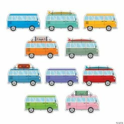 Best Pirce 👍 Classic Vans Bulletin Board Cutouts - 30 Pc. 🌟