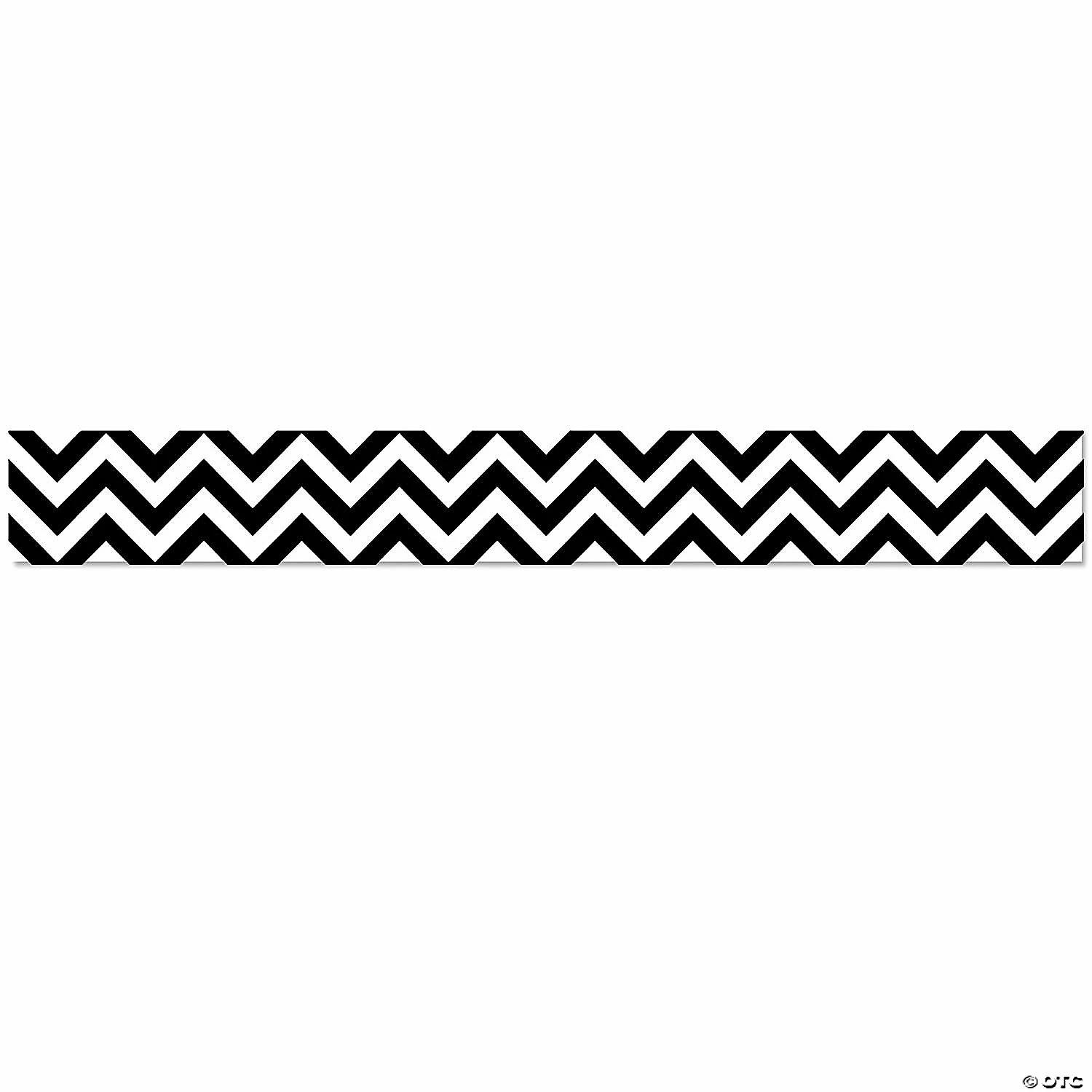 Cheapest π€© Creative Teaching Press Black Chevron EZ Border, 48 Feet, 3 Packs π - Image 2