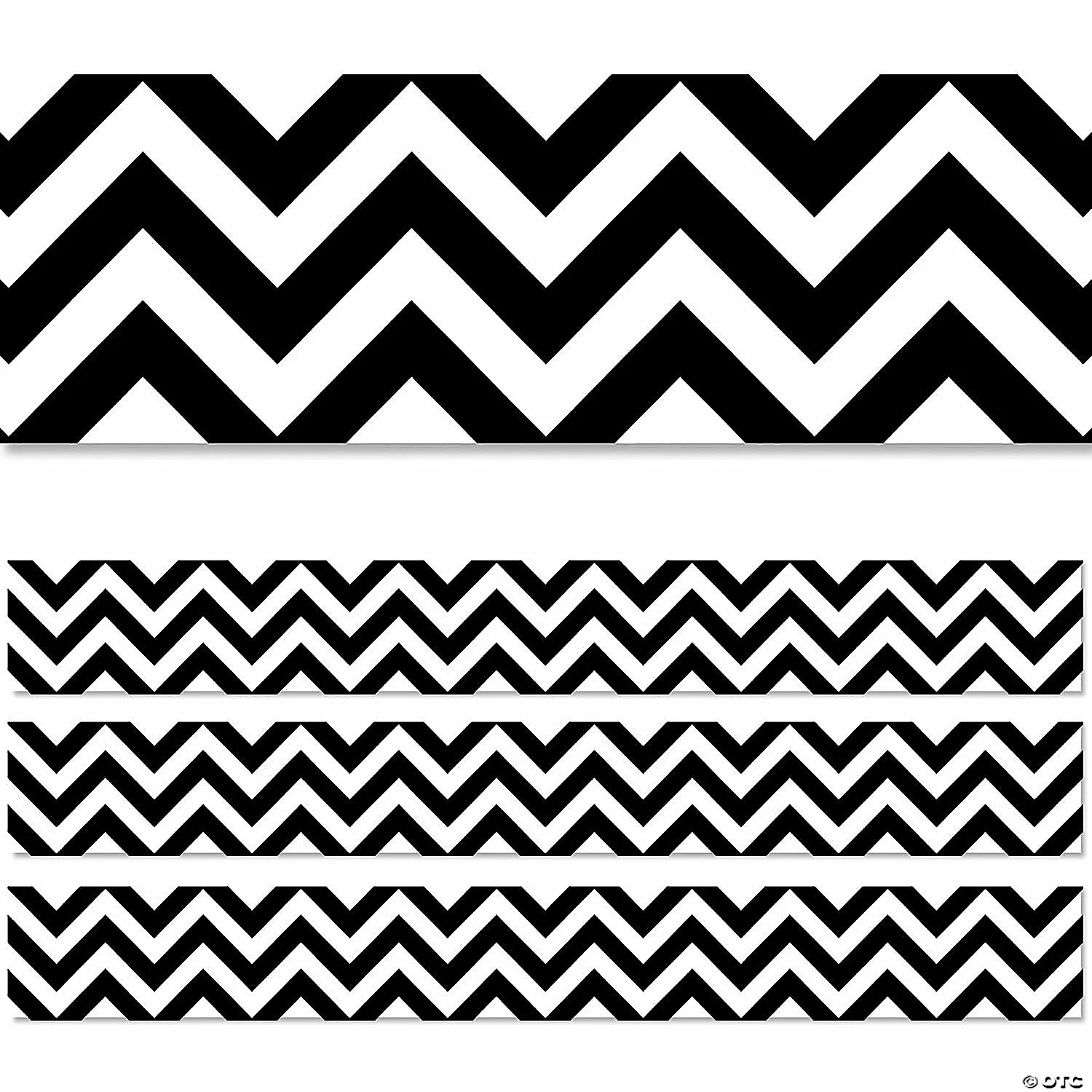 Cheapest π€© Creative Teaching Press Black Chevron EZ Border, 48 Feet, 3 Packs π