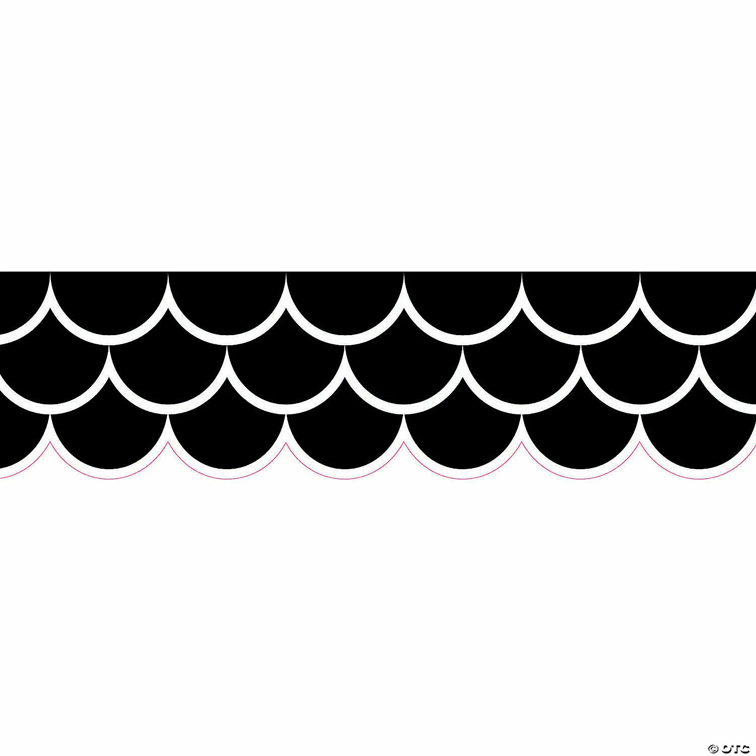 Hot Sale ๐ Creative Teaching Press Black Scallops EZ Border, 48 Feet Per Pack, 3 Packs ๐ - Image 2