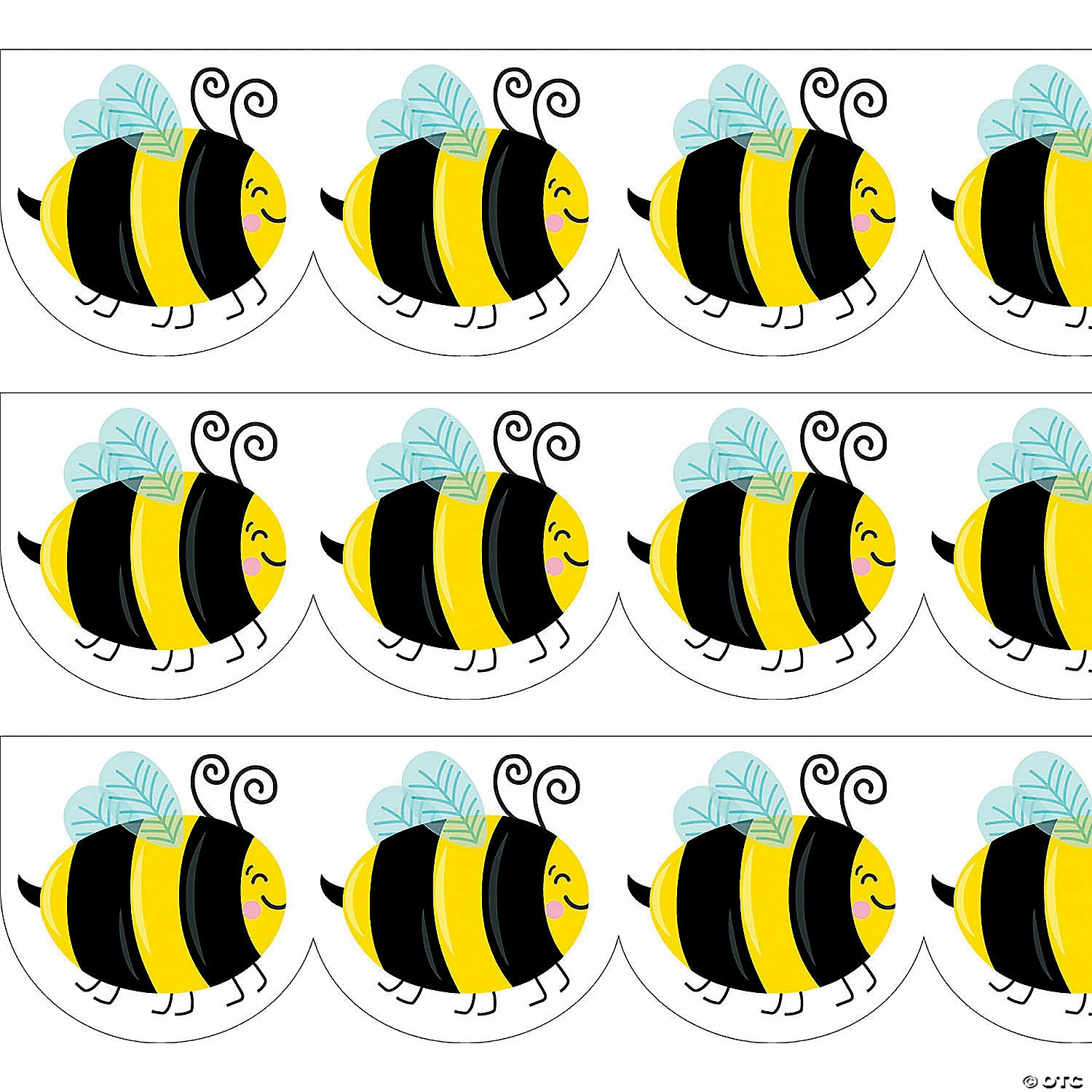 Brand new ๐ Creative Teaching Press Busy Bees EZ Border, 48 Feet Per Pack, 3 Packs ๐