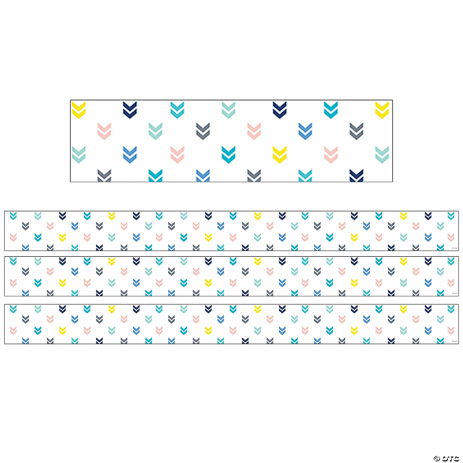 Deals ๐ Creative Teaching Press Calm & Cool Colorful Mini Chevrons EZ Border, 48 Feet Per Pack, 3 Packs โ