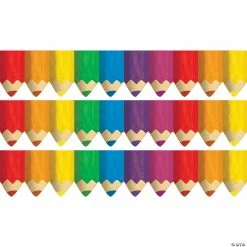 Best Pirce 🎉 Creative Teaching Press Jumbo Color Pencils EZ Border, 48 Feet Per Pack, 3 Packs 👍