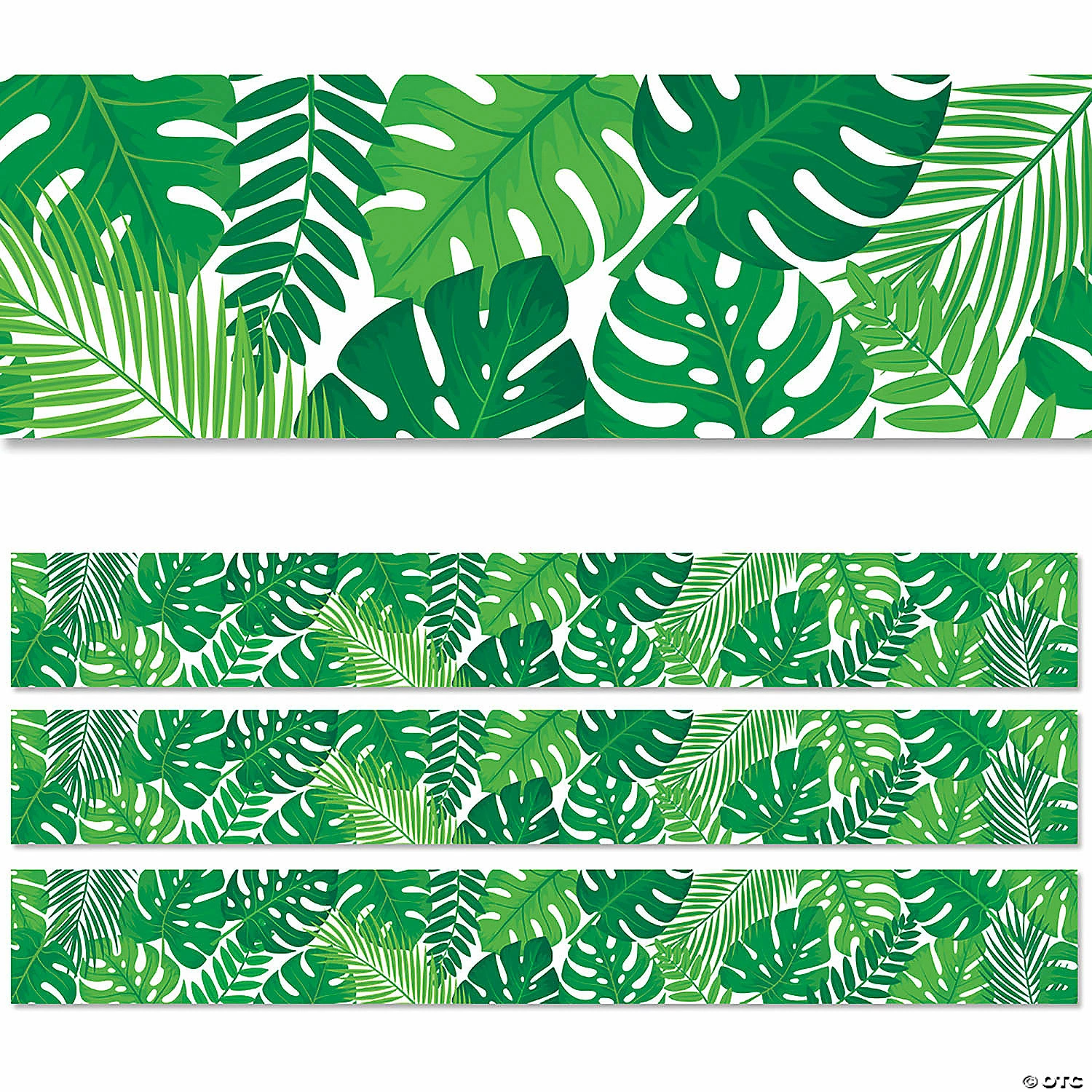 Wholesale π Creative Teaching Press Tropical Leaves EZ Border, 48 Feet, 3 Packs π