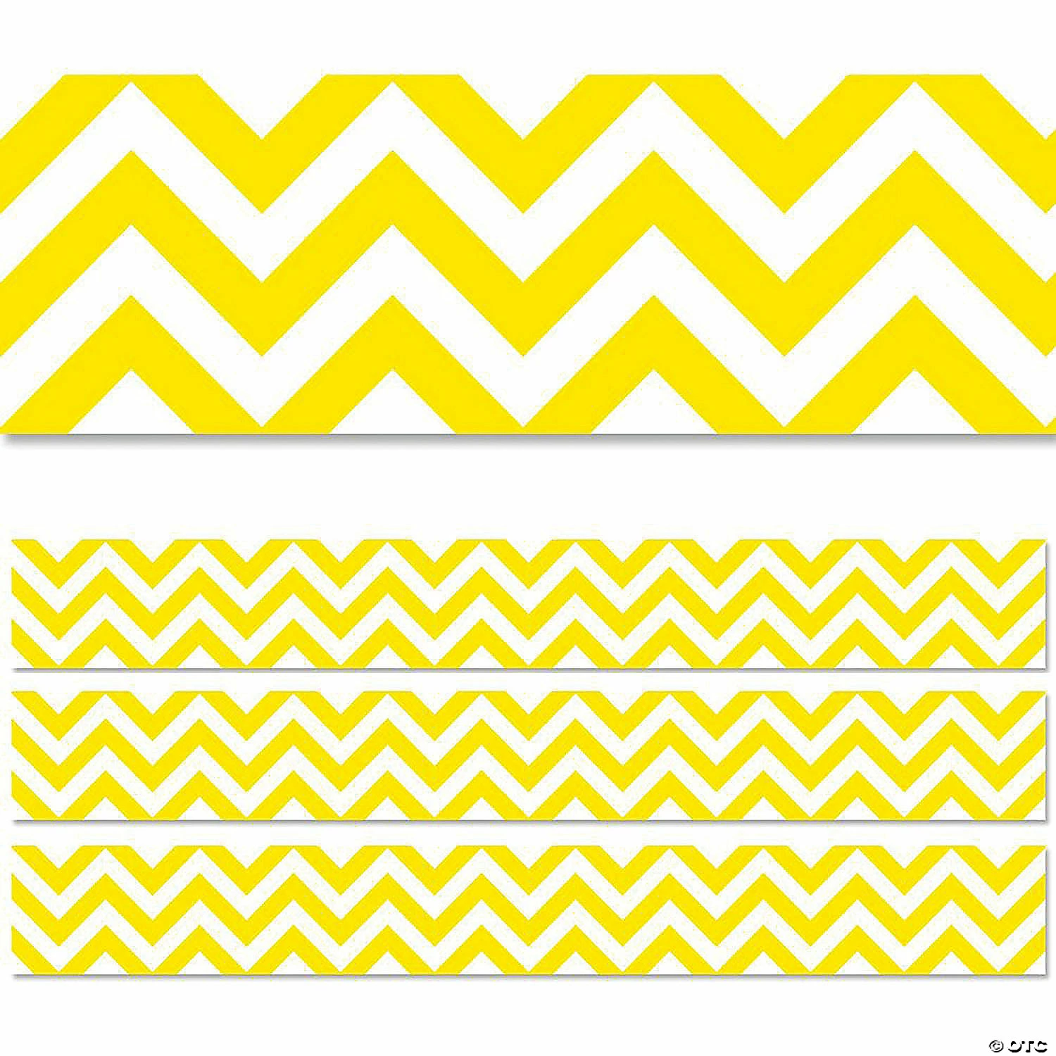 Cheap 🌟 Creative Teaching Press Yellow Chevron EZ Border, 48 Feet, 3 Packs 🥰