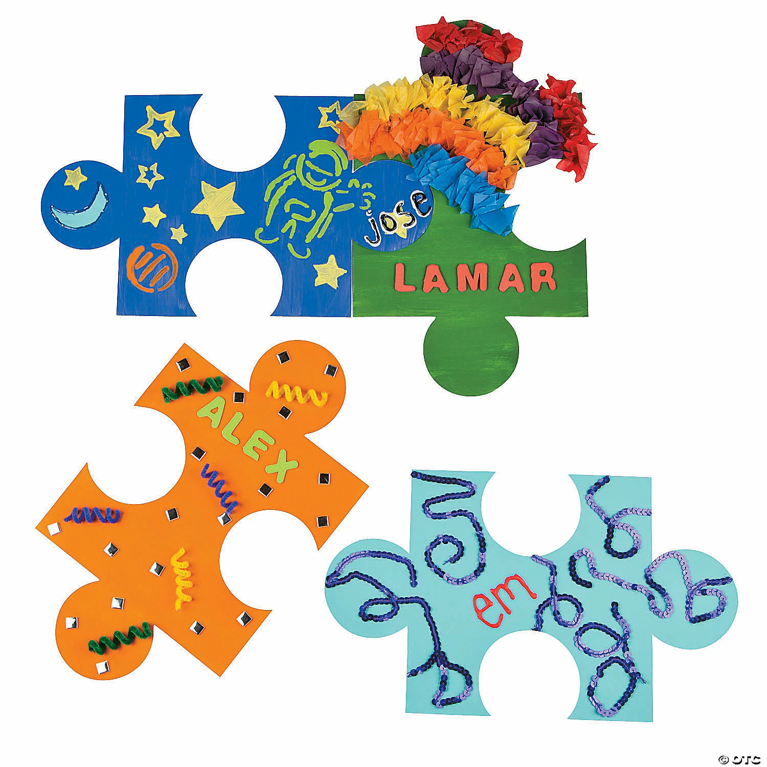 Buy π DIY Gigantic Bulletin Board Puzzle - 24 Pc. β¨ - Image 2