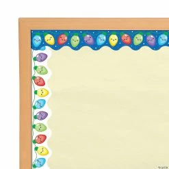 Promo ๐ Double-Sided ๐ Christmas Light Bulb Bulletin Board Borders - 12 Pc. ๐