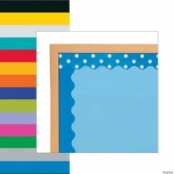 Best reviews of 🔥 Double-Sided Solid & Polka Dot Bulletin Board Borders - 12 Pc. 👏
