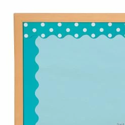 Best Sale 😉 Double-Sided Solid & Polka Dot Bulletin Board Borders - 12 Pc. 💯