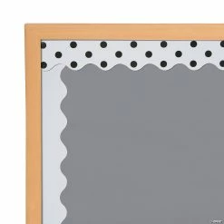 Buy 👏 Double-Sided Solid & Polka Dot Bulletin Board Borders - 12 Pc. ⭐
