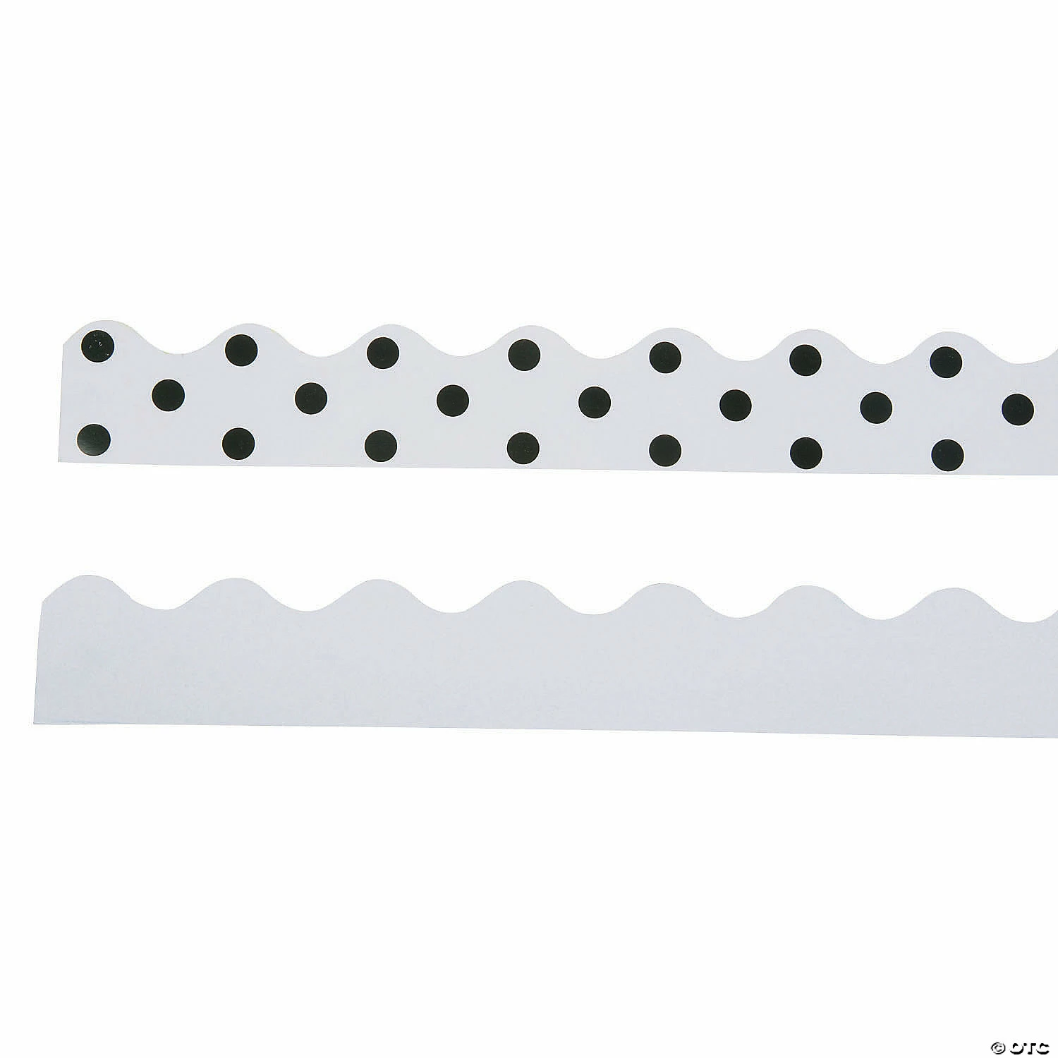 Buy π Double-Sided Solid & Polka Dot Bulletin Board Borders - 12 Pc. β - Image 2
