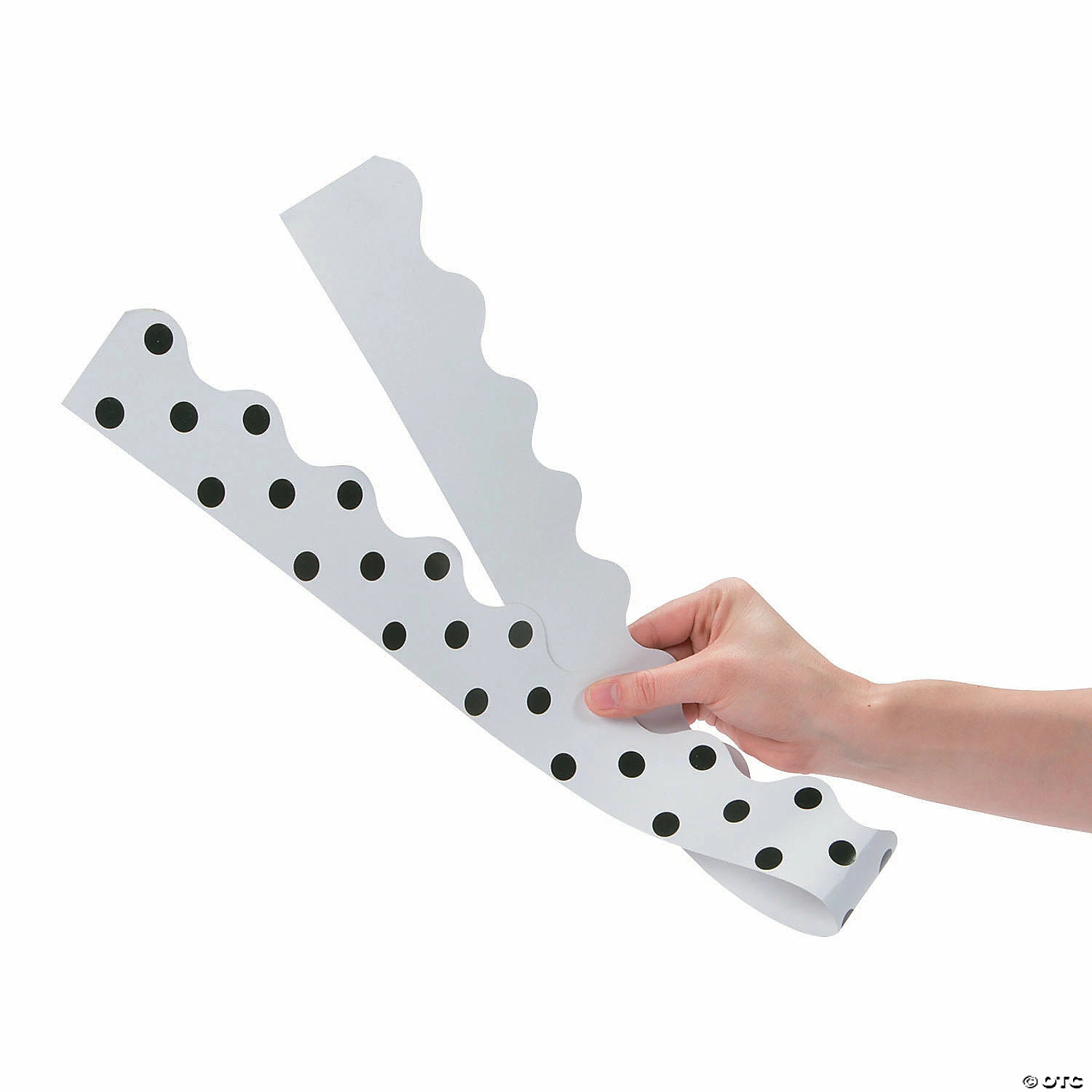 Buy π Double-Sided Solid & Polka Dot Bulletin Board Borders - 12 Pc. β - Image 3