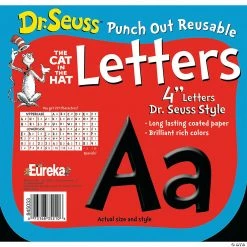 Brand new 🎉 Dr. Seuss™ Black Bulletin Board Letters & Numbers - 217 Pc. ⭐