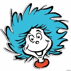 Buy ⌛ Dr. Seuss™ Thing 1 Bulletin Board Cutouts - 36 Pc. 🤩