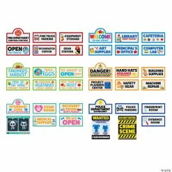 Brand new 🔥 Dramatic Play Occupations Cutout Set - 36 Pc. 🌟