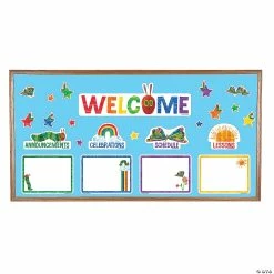 Budget 🤩 Eric Carle Preschool News Bulletin Board Set - 23 Pc. ✨