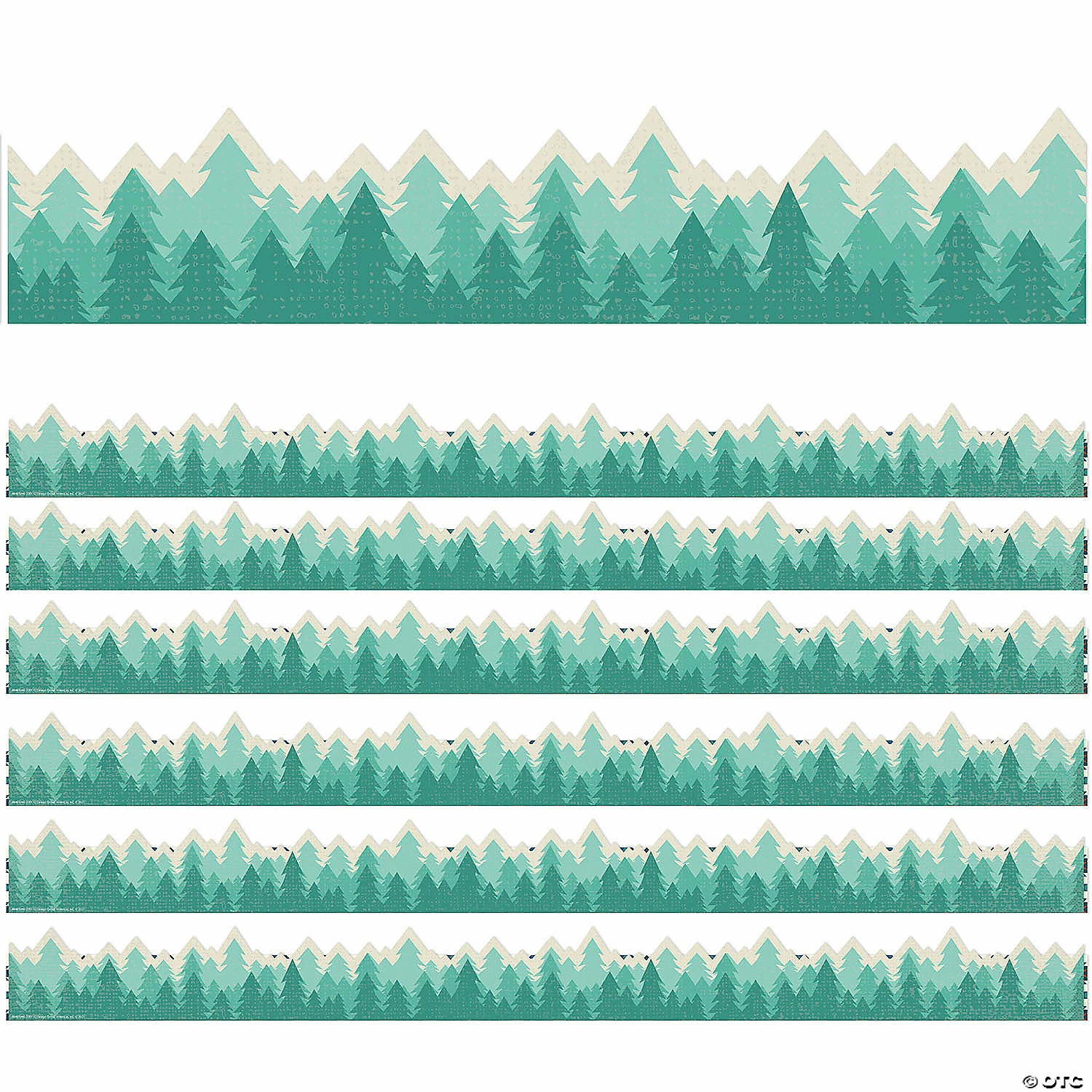 Wholesale โค๏ธ Eureka Adventurer Trees Extra Wide Deco Trim, 37 Feet Per Pack, 6 Packs โ๏ธ
