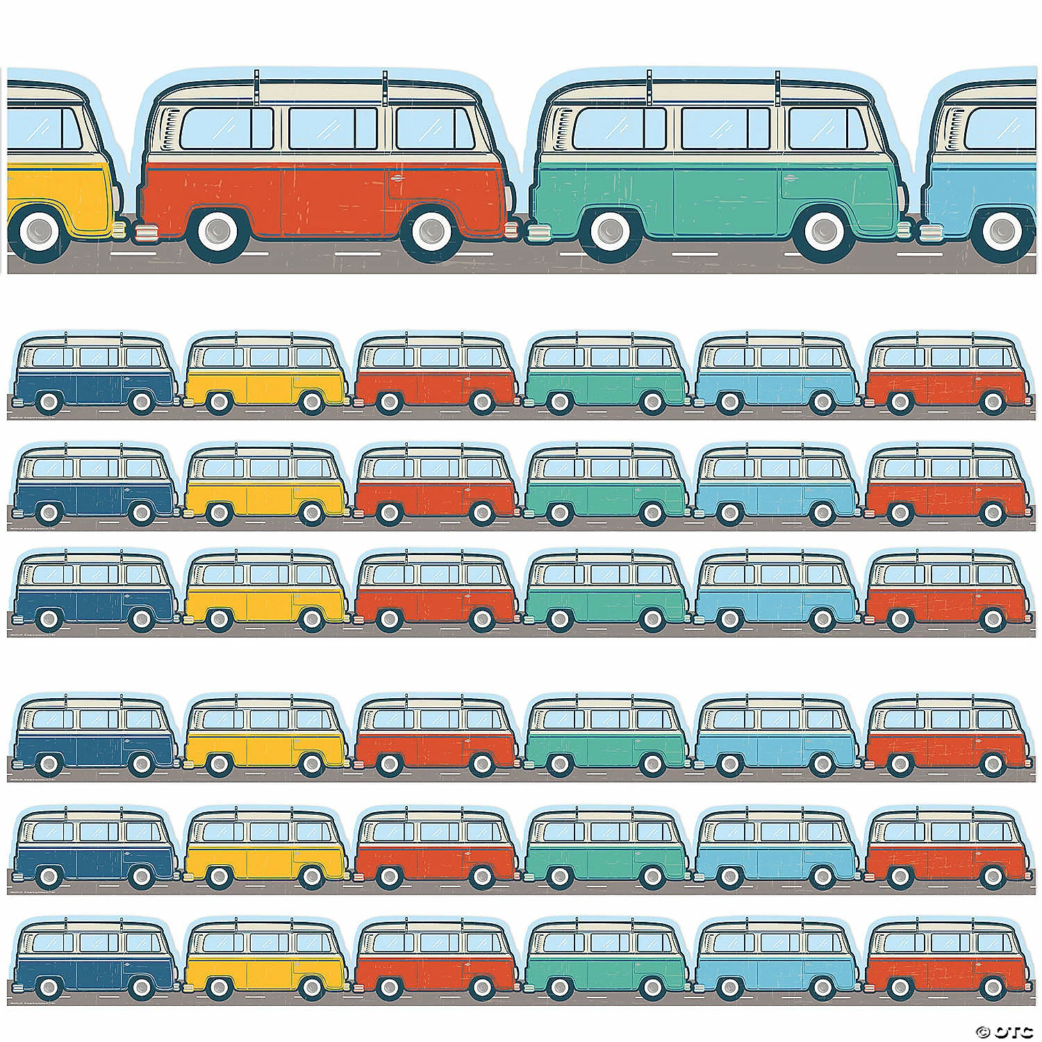 Cheap โค๏ธ Eureka Adventurer Vanagons Extra Wide Deco Trim, 37 Feet Per Pack, 6 Packs ๐