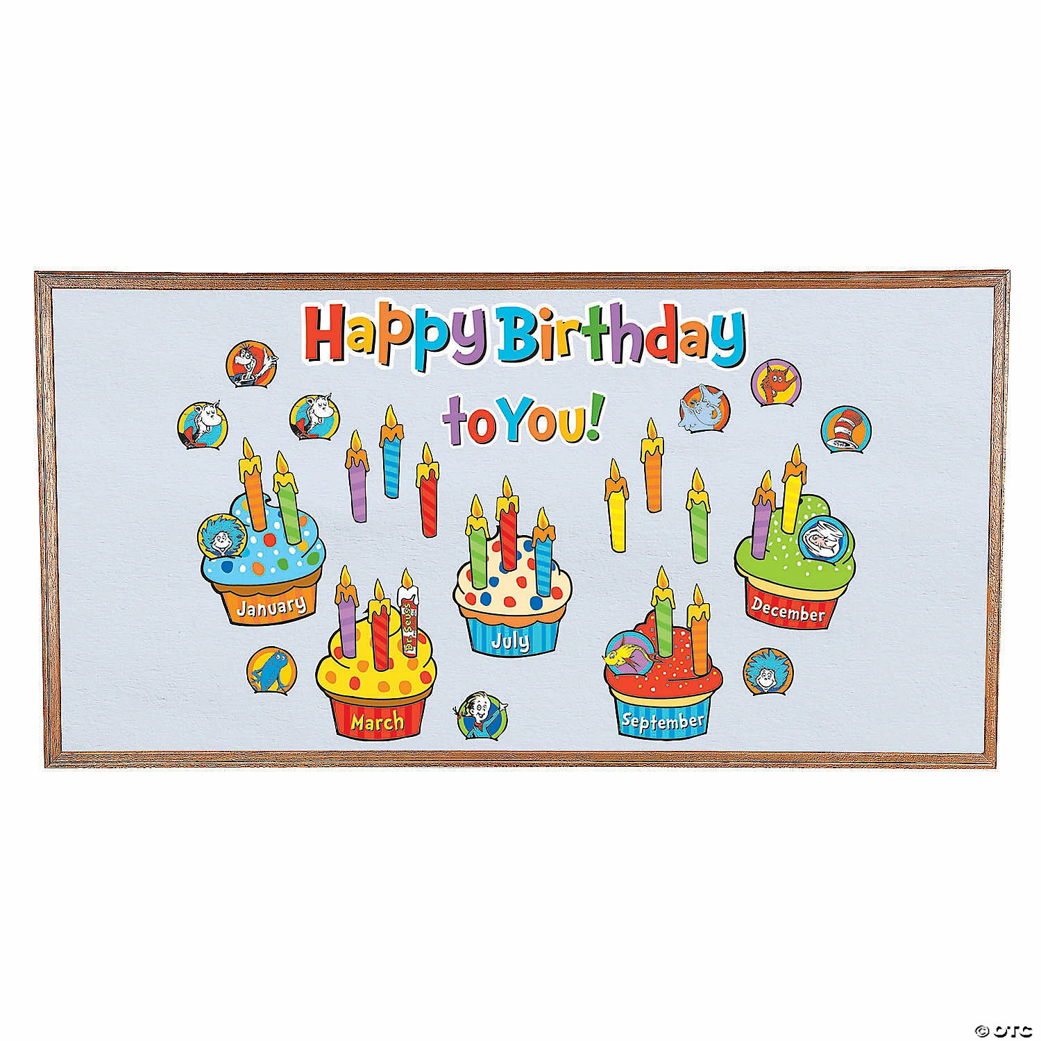 Promo 🤩 Eureka® Dr. Seuss™ 🎂 Birthday Mini Bulletin Board Set - 70 Pc. ✨
