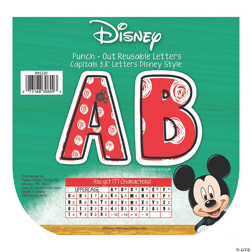 Best reviews of ✔️ Eureka® Mickey® Color Pop Bulletin Board Letters - 177 Pc. 🔔
