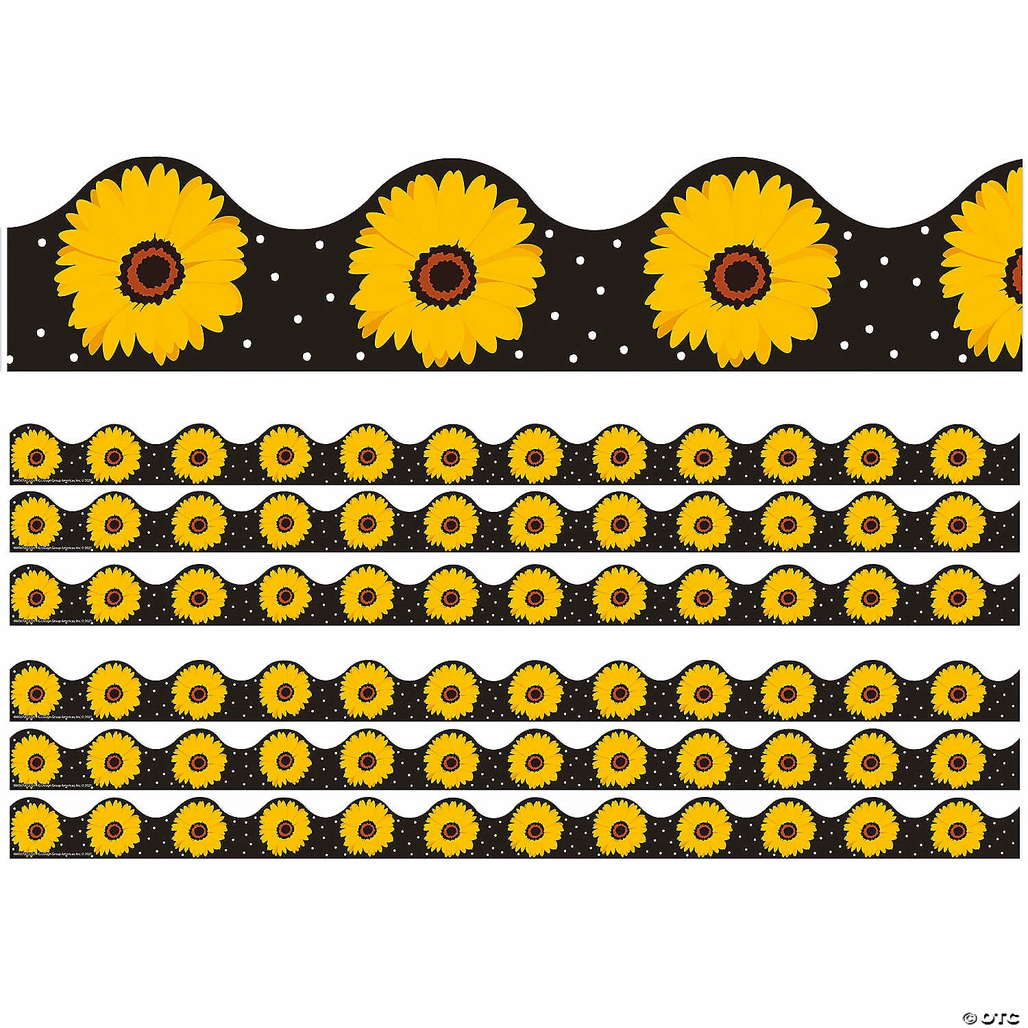 Cheapest ๐ Eureka The Hive Black Floral Deco Trim, 37 Feet Per Pack, 6 Packs ๐