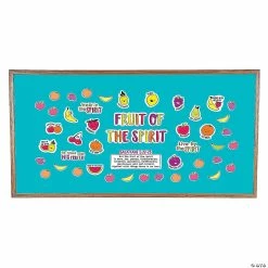 New ✔️ Fruit of the Spirit Bulletin Board Set - 53 Pc. ⌛