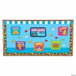 Best Sale ✔️ Funtastic Food Friends Bulletin Board Set - 58 Pc. 😉